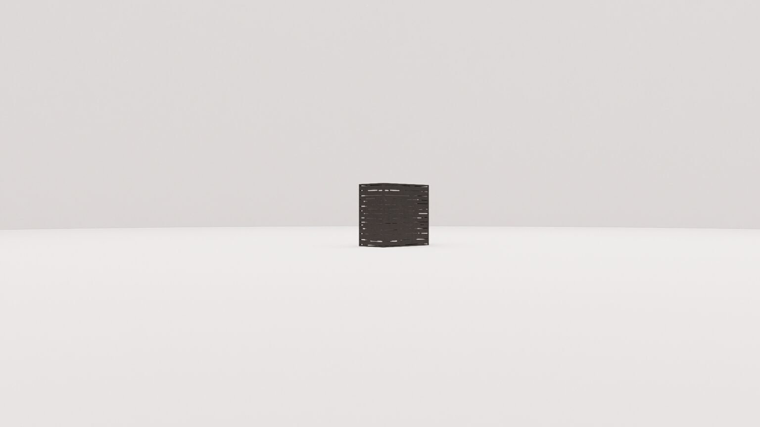 Husă metalică decorativă pentru pompă de căldură și aer condiționat – Design modern cu fante orizontale, personalizabilă - imagine 5